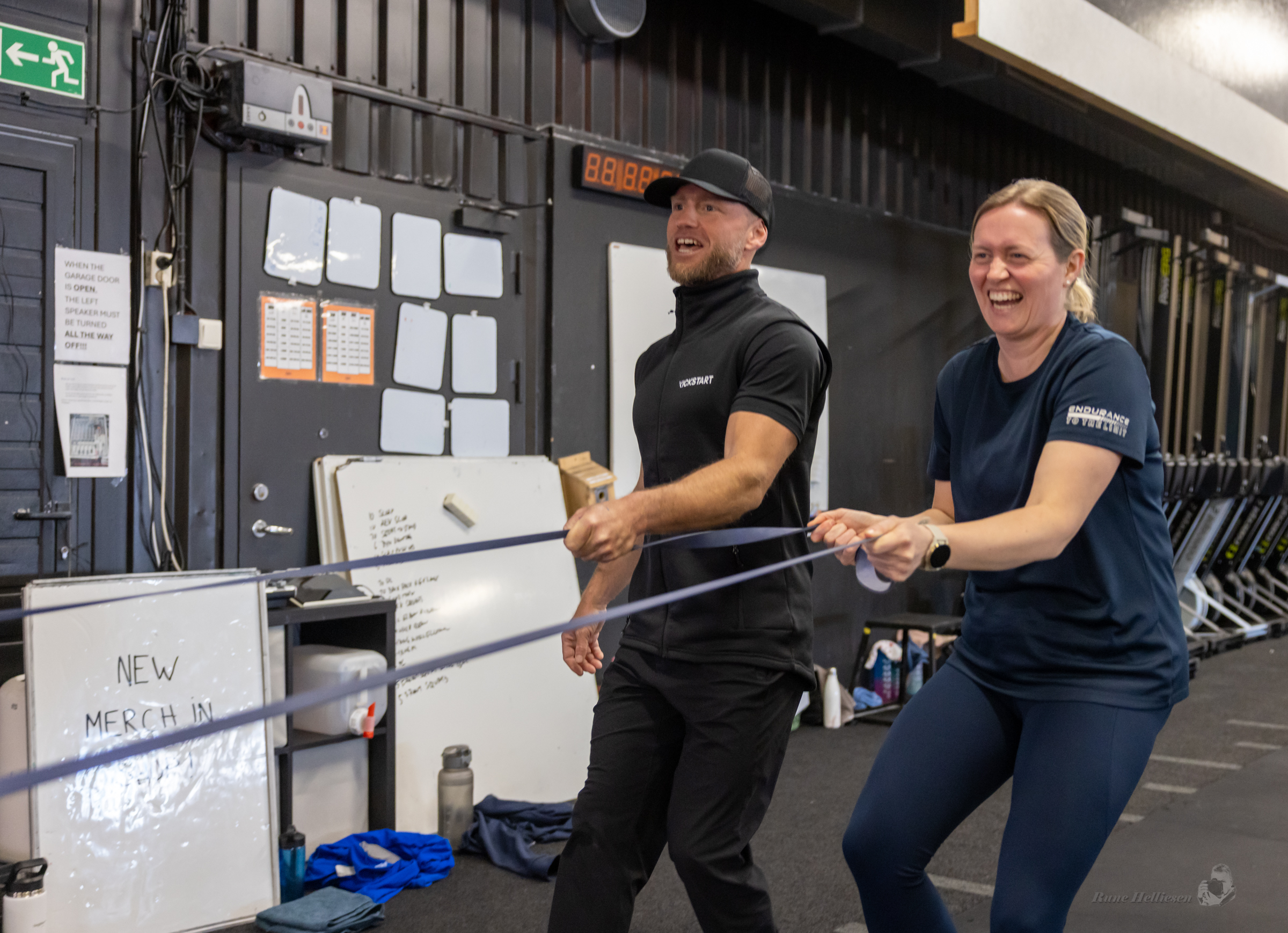 Stig Andre Berge og David Folde i Trondheim